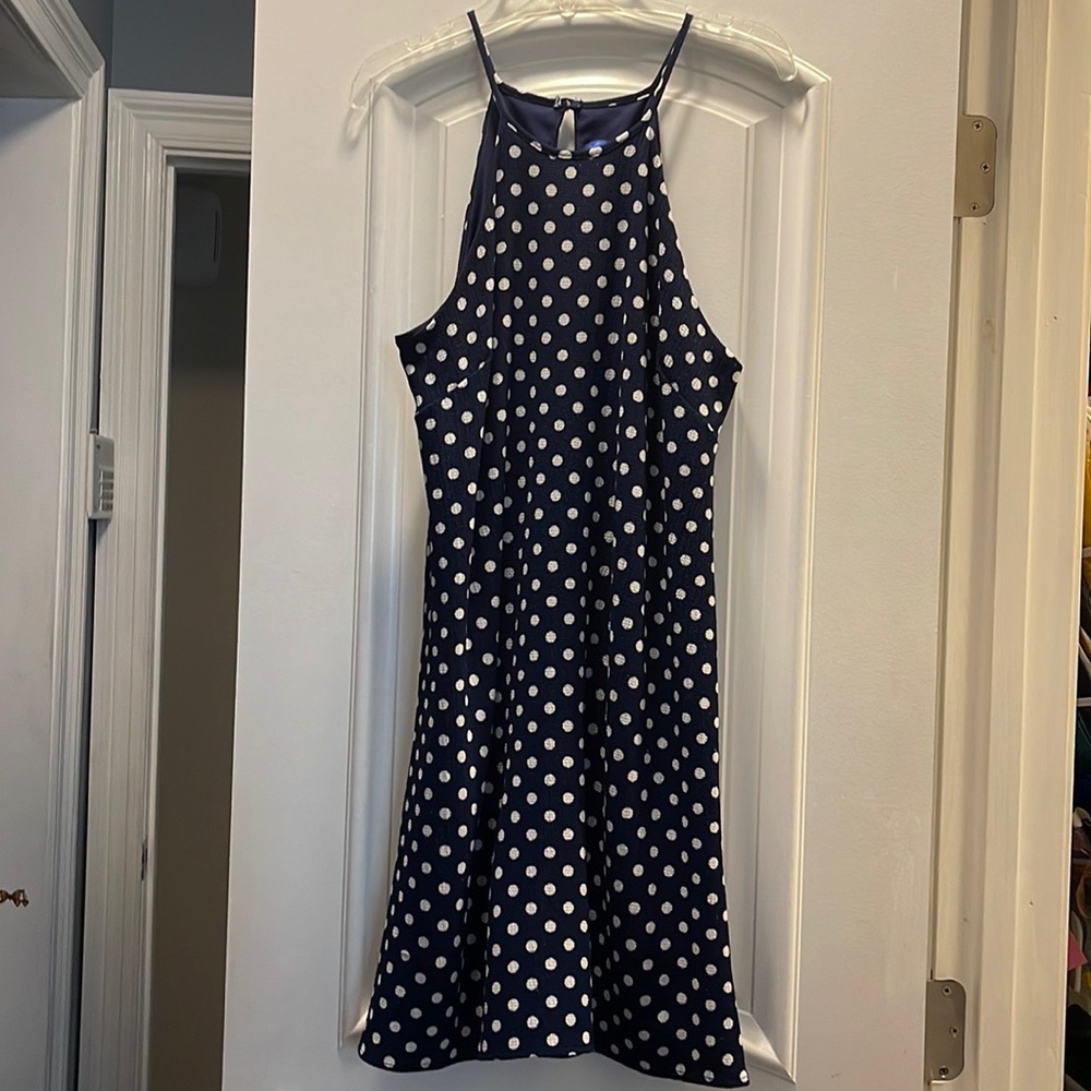Blue Rain Made in 🇺🇸 polka dress